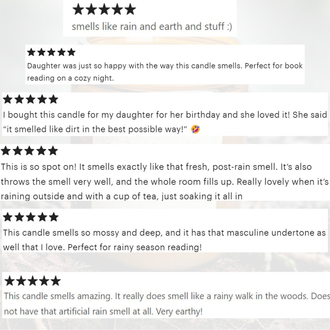 Petrichor Candle - 7 oz