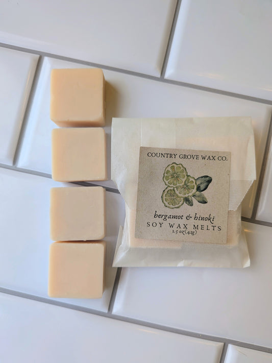 Bergamot & Hinoki Wax Melts