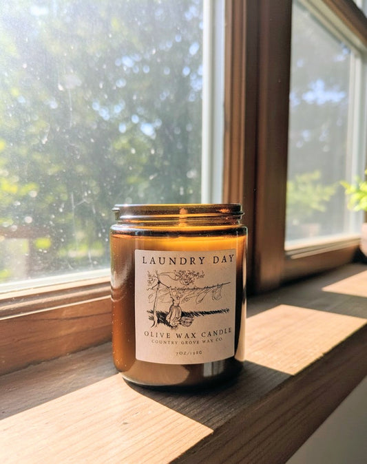 Laundry Day Candle